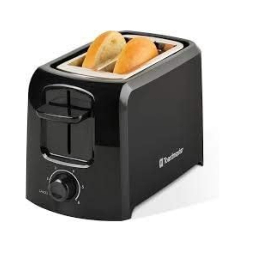 NEW Toastmaster 2 Slice Toaster Black (Model TM-103TS)
